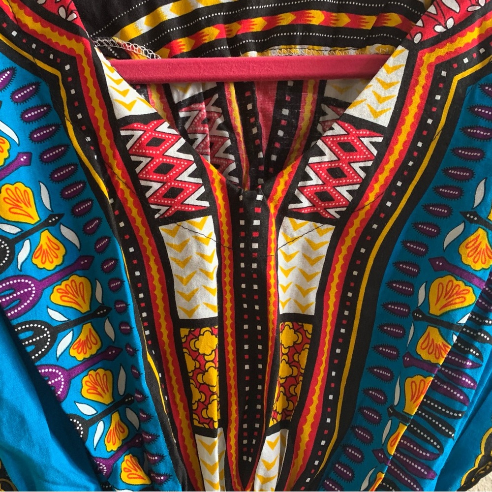 African dashiki print dress - made in Kenya!